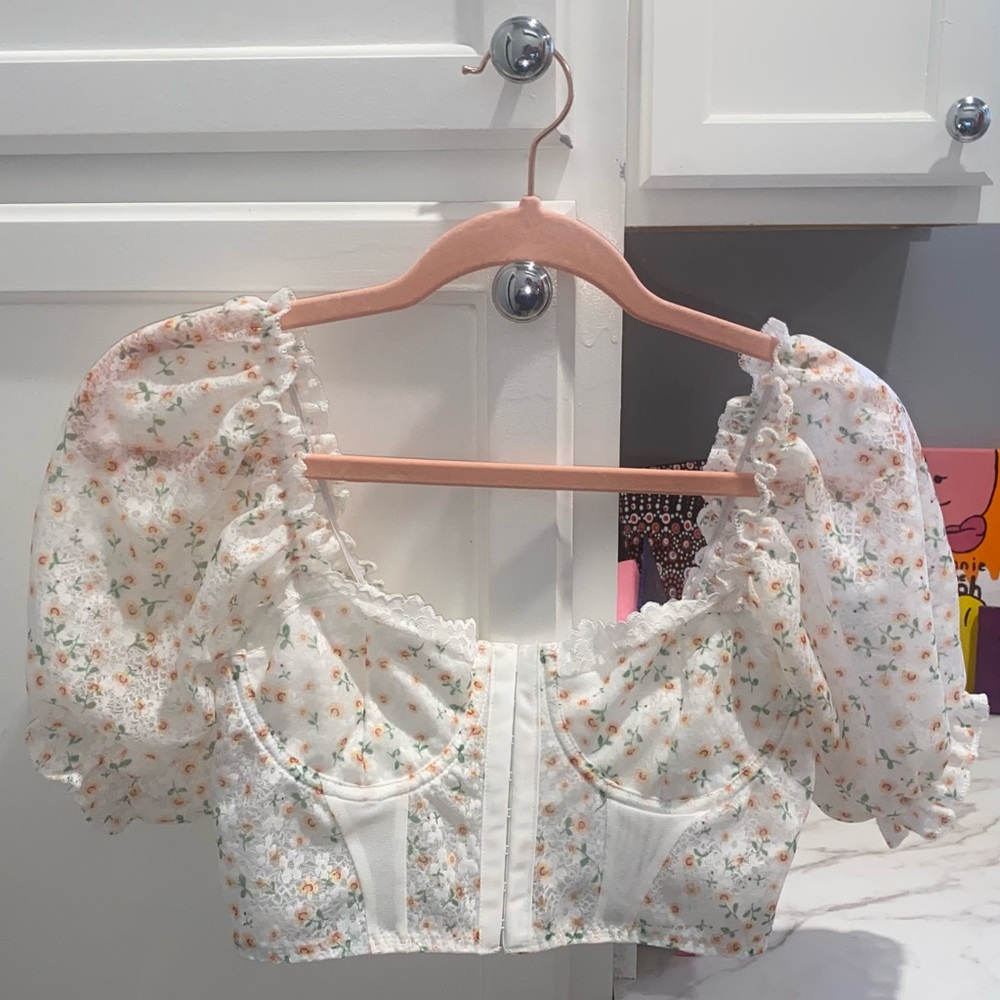 Corset Flower Top! :)